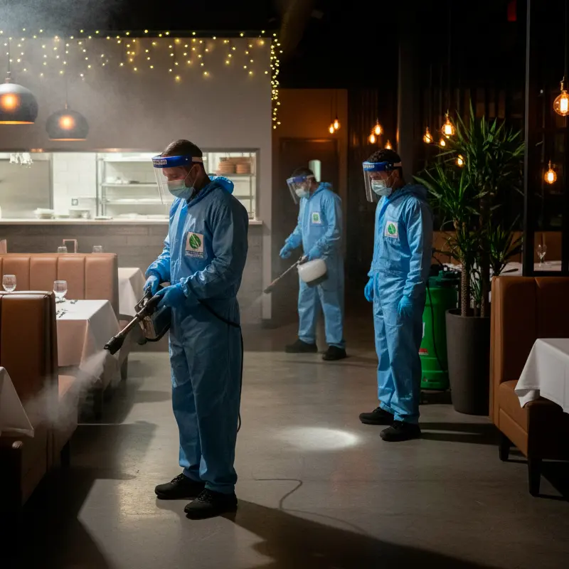 servicio profesional de fumigación biológica