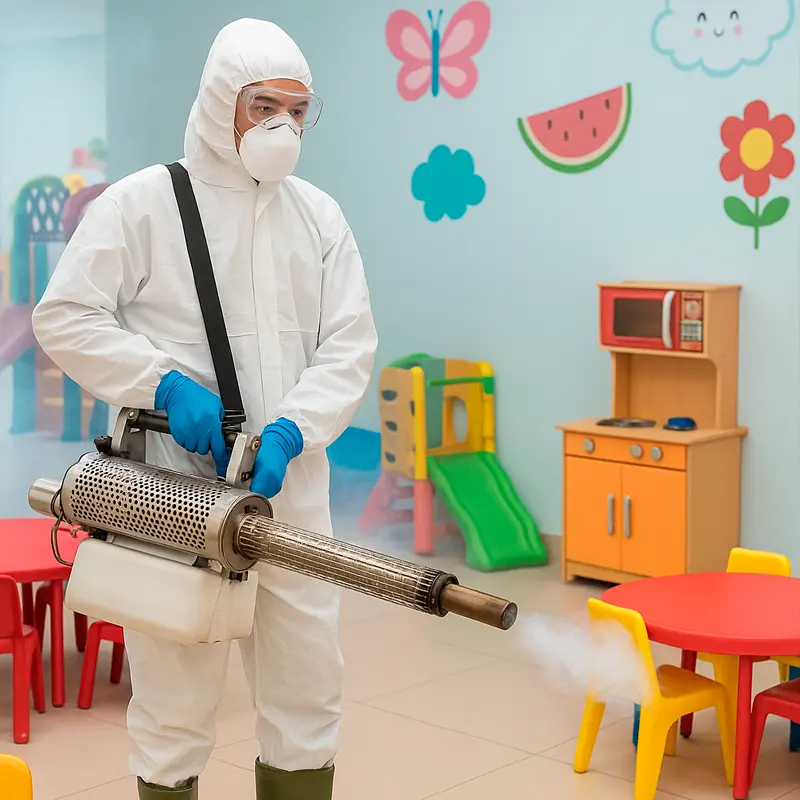 servicio profesional de fumigación biológica